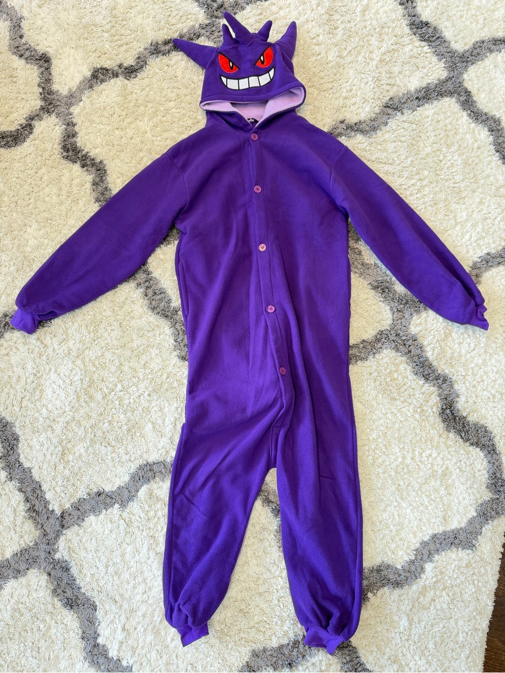 Pokemon Gengar halloween costume for Kids 140cm